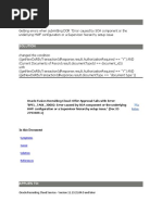 Getting Errors When Submitting DOR Error Caused by SOA Component or The Underlying HWF Configuration or A Supervisor Hierarchy Setup Issue