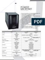 Powest Micronet: 2000VA/1000VA