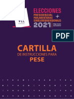 Cartilla Pese - Elecciones Noviembre 2021