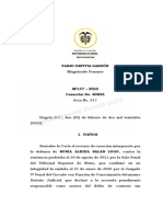 Casación No. 60836 - Contrato sin cumplimiento de requisitos legales