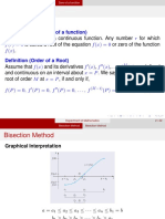 Definition (Root/Zero of A Function)