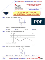 19. Sở Bình Phước 2021 - Đề Thi