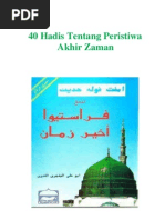 40 Hadis Tentang Peristiwa Akhir Zaman