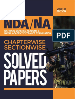 NDA, NA Solved Paper Chapterwise 2020-2021 - Arihant