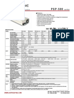 500W Power Supply with PFC and Parallel Function