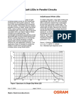 Application Note: Behaviour of Ingan Leds in Parallel Circuits