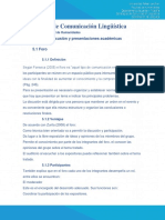 Técnicas de Discusión y Presentaciones Académicas, Sesión 07, Interciclo