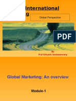 International Marketing: Global Perspective