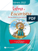 02 Febrero Palabra y Ucaristía - 2022 Version Digital