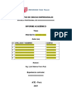 INFORME ACADEMICO PROYECTOS Actualizado