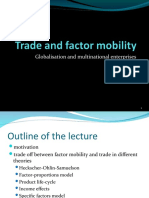 Trade and Factor Mobility(1)