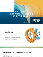 # 5 Objetivos Organizacionles e Individuales