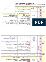 التدرج السنوي مستوى 1 متوسط