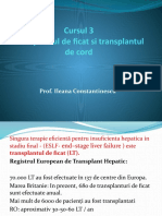 Curs 3 - Transplantul de Ficat Si Transplantul
