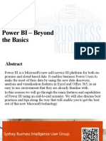 Power BI Beyond The Basics Public