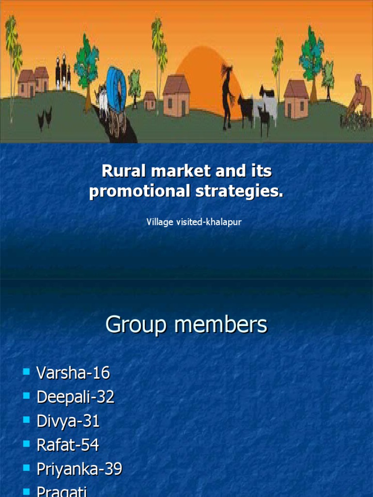 Rural Marketing Promotional Strategies | PDF | Brand | Business