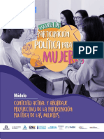 Módulo 3 - Contexto Actual y Abordaje Prospectivo de La Participación Política de Las Mujeres (Final)