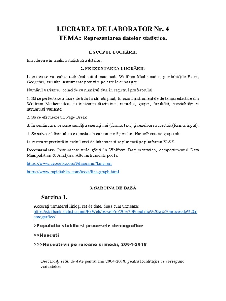 Laborator 4 PSA | PDF