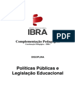 Políticas Públicas e Legislação Educacional APOSTILA 1