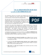 Como Afecta La Desaparicion de Mi Hijo A Sus Hermanos