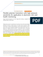 2013 Flexible Polymer Transistors With High Pressure Sensitivity For Application in Electronic Skin and Health Monitoring
