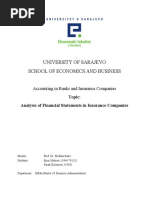 Analysis of Financial Statements in Insurance Companies - Final Version