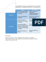 Semejanzas y Diferencias Entre "Consumidor" y "Cliente"