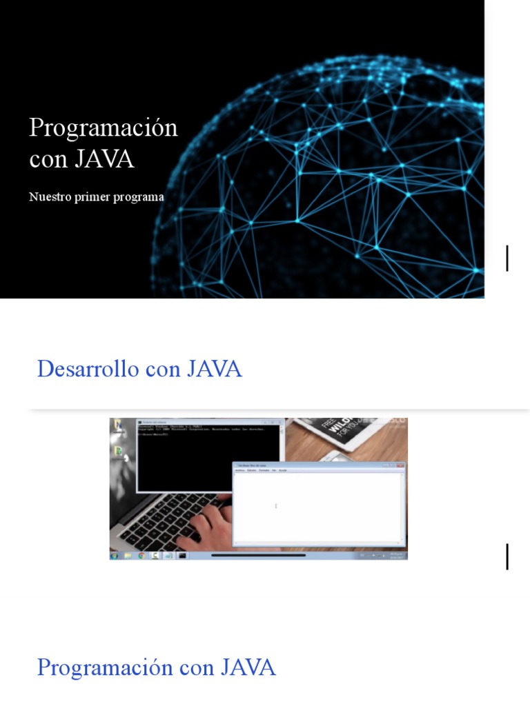 Guía para Programar en Java desde Windows | PDF | Java (lenguaje de ...