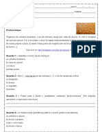 Atividade Plural Dos Substantivos Compostos 8º Ano Word