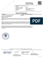 Molecular Biology: Test Name Result Flag Units Ref. Val