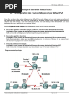 Correction TP4-Routage Statique | PDF | Adresse IP | Routage