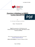 Exercises&Solutions Intro2DWH