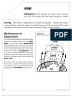 Hydropower: Moving Water's Renewable Energy