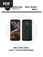 L2 Moto Z (Droid) - Moto Z Global Service and Repair Manual V1.0