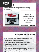 Information Gathering and Processing in Retailing: Retail Management: A Strategic Approach