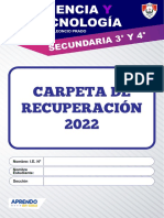 Carpeta de Recuperacion 2022 - Wilson Charca