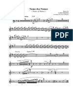 Flute duet arrangement of "Name of Names