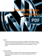 Brand Building Strategy - Volkswagen