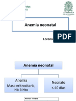 Anemia Neonatal