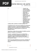 Assistente Técnico Da Parte - Manual de Perícias