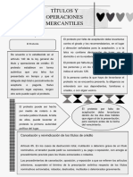 Títulos Y Operaciones Mercantiles: Cancelación y Reivindicación de Los Títulos de Crédito