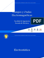 Clase de COE - Electrostatica - Ley de Coulomb y Campo Electrico
