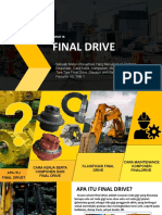 Cara Maintenance Final Drive