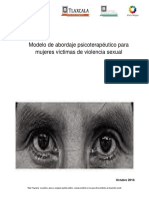 Modelo de Abordaje Psicoterapéutico Para Mujeres Víctimas de Violencia Sexual