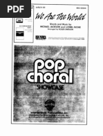 Download We Are the World - SATB by Ralphe Cajucom SN55870835 doc pdf
