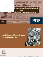 XI IPS 1 Kelompok 5 - Janji Kemerdekaan Dan Akhir Pendudukan Jepang PDF