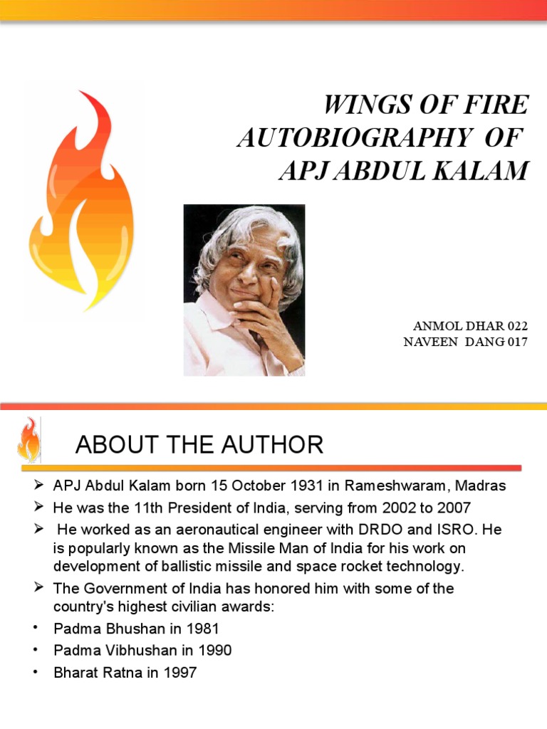 Book Review Wings of Fire