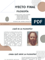 Proyecto Final Filosofía