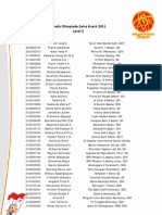 Finalis Olimpiade Sains Kuark 2011 Level 2