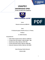 Evaluación Grupal. Estudio de Caso J.C. Penney. Grupo 2. Semana 3